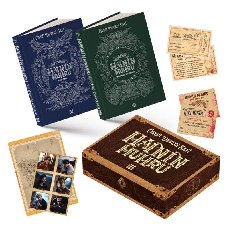 Hainin Mührü Kutulu Set - 2 Kitap Takım (Ciltli) Hainin Mührü Kutulu Set - 2 Kitap Takım (Ciltli)