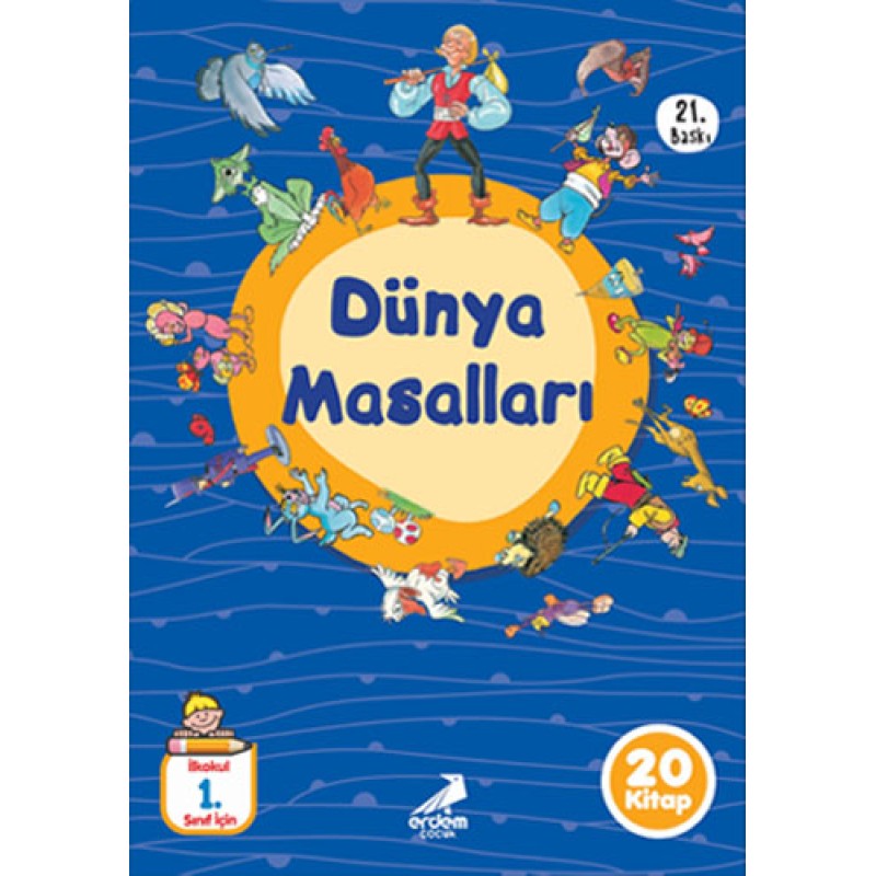 Dünya Masalları Düz Yazılı - 20 Kitap Takım Dünya Masalları Düz Yazılı - 20 Kitap Takım