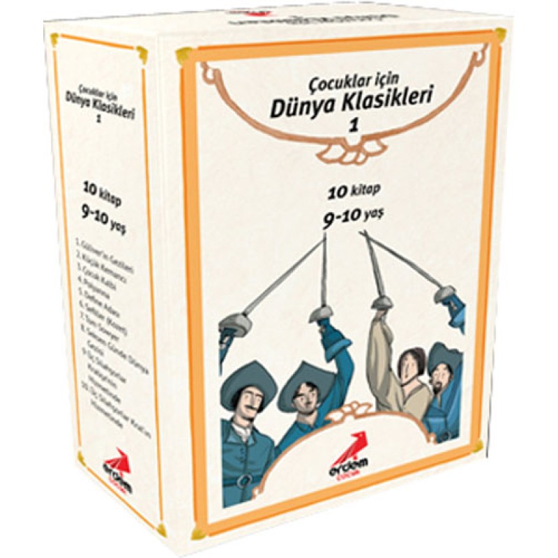 Dünya Çocuk Klasikleri 1 - 10 Kitap Takım Dünya Çocuk Klasikleri 1 - 10 Kitap Takım