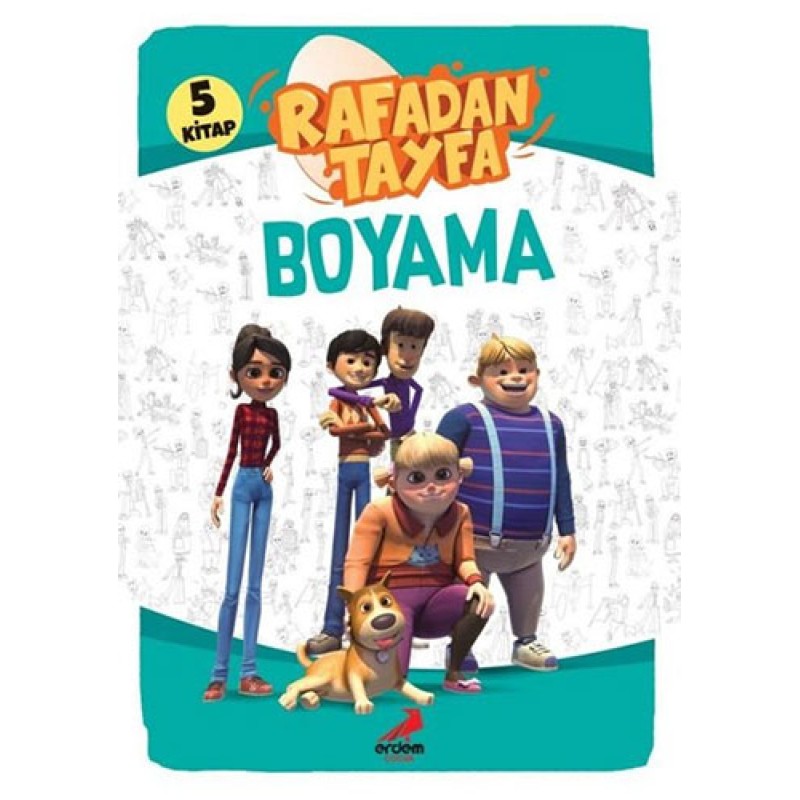 Rafadan Tayfa Boyama Seti (5 Kitap Takım) Rafadan Tayfa Boyama Seti (5 Kitap Takım)
