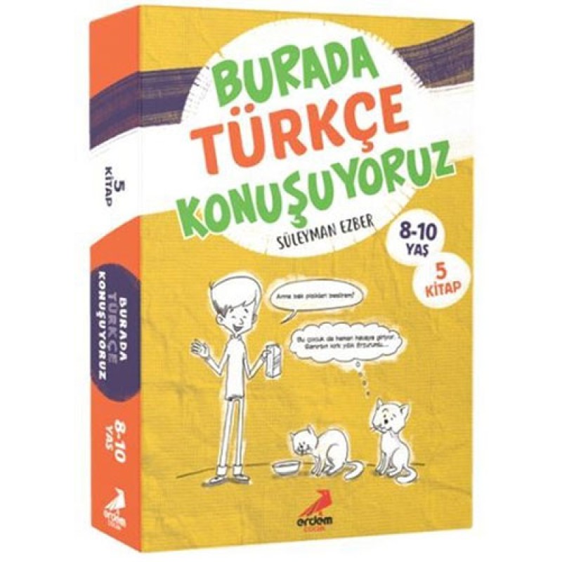 Burada Türkçe Konuşuyoruz Seti - 5 Kitap Takım Burada Türkçe Konuşuyoruz Seti - 5 Kitap Takım