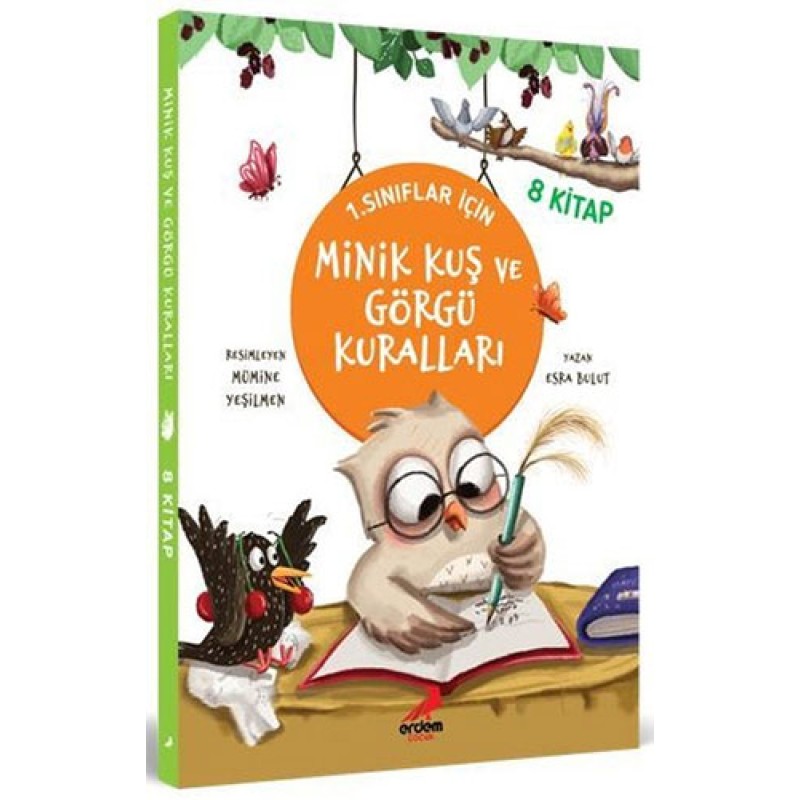 Minik Kuş ve Görgü Kuralları (8 Kitap Takım) Minik Kuş ve Görgü Kuralları (8 Kitap Takım)