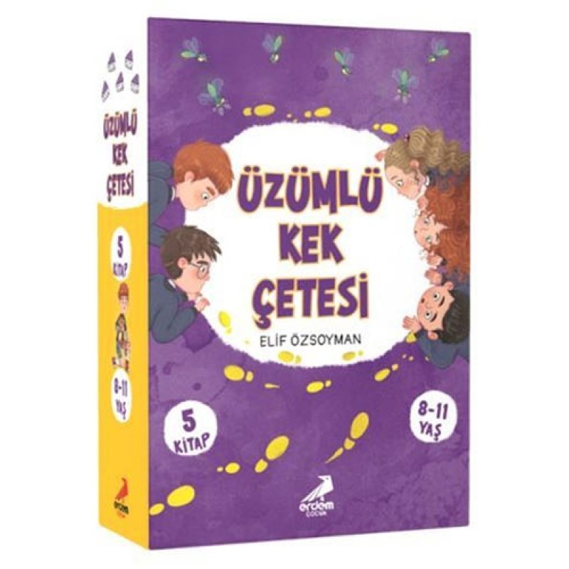 Üzümlü Kek Çetesi Seti - 5 Kitap Takım Üzümlü Kek Çetesi Seti - 5 Kitap Takım