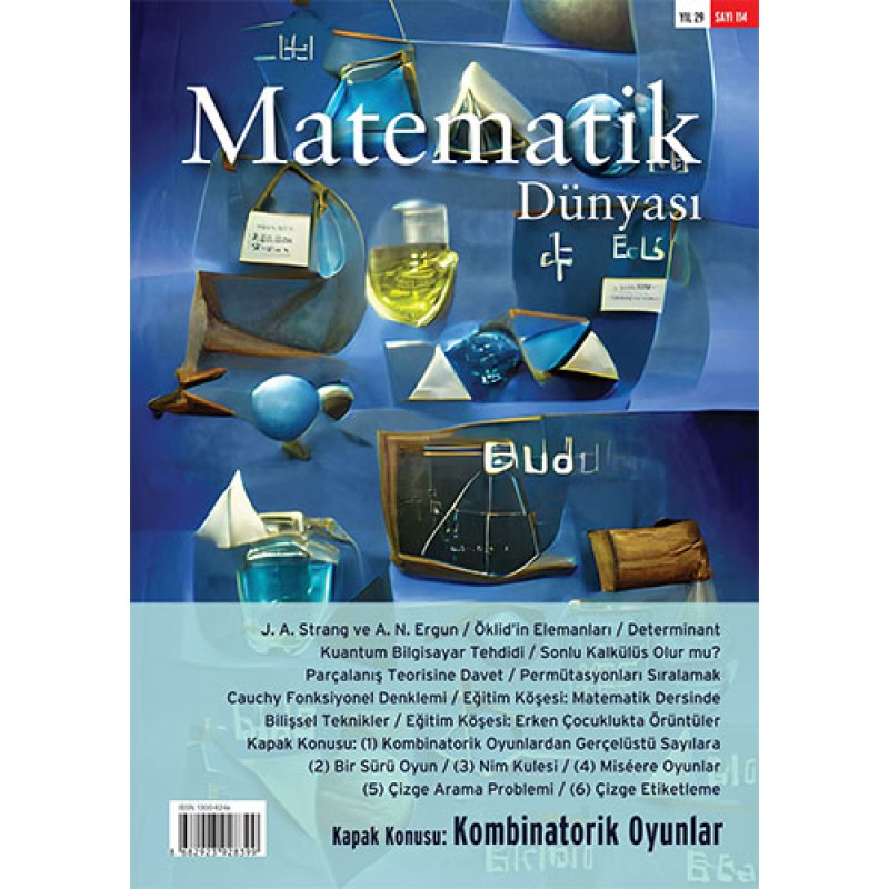 Matematik Dünyası Dergisi Sayı:114 Matematik Dünyası Dergisi Sayı:114