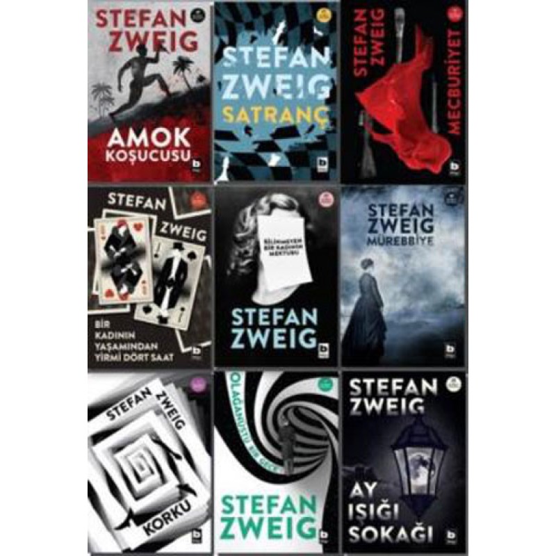 Stefan Zweig Seti 9 Kitap Stefan Zweig Seti 9 Kitap