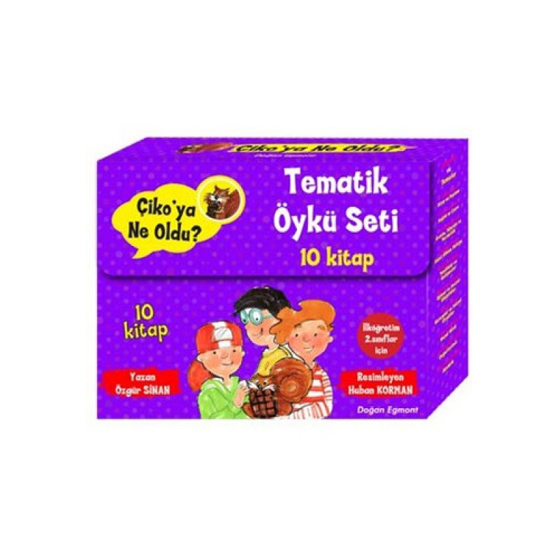 Çiko’ya Ne Oldu? - Tematik Öykü Seti (10 Kitap) Çiko’ya Ne Oldu? - Tematik Öykü Seti (10 Kitap)