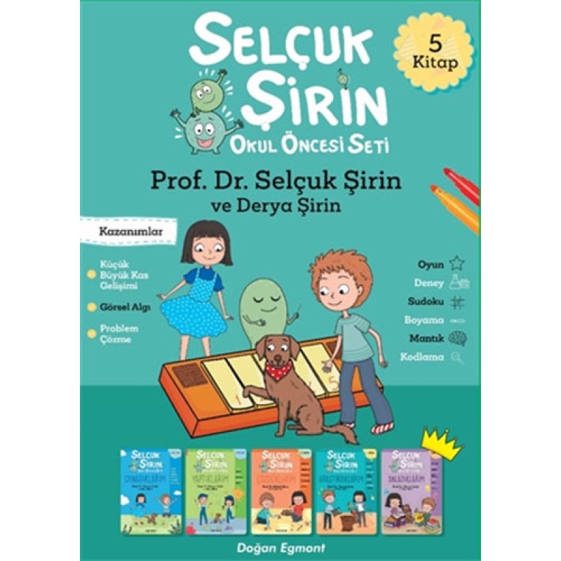 Selçuk Şirin Okul Öncesi Kutulu Set (5 Kitap Takım) Selçuk Şirin Okul Öncesi Kutulu Set (5 Kitap Takım)