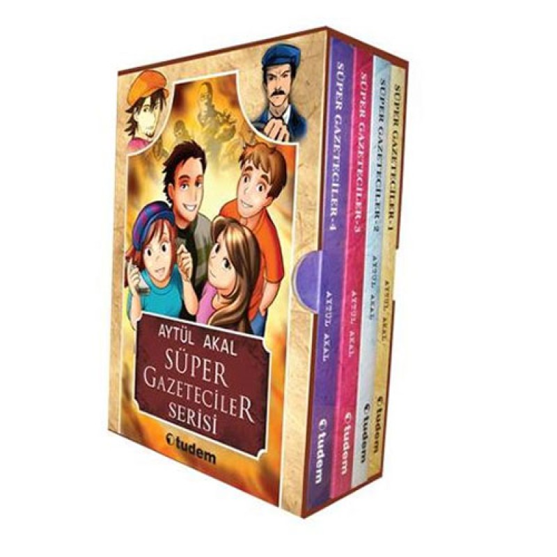 Süper Gazeteciler Serisi Seti (4 Kitap Takım) Süper Gazeteciler Serisi Seti (4 Kitap Takım)