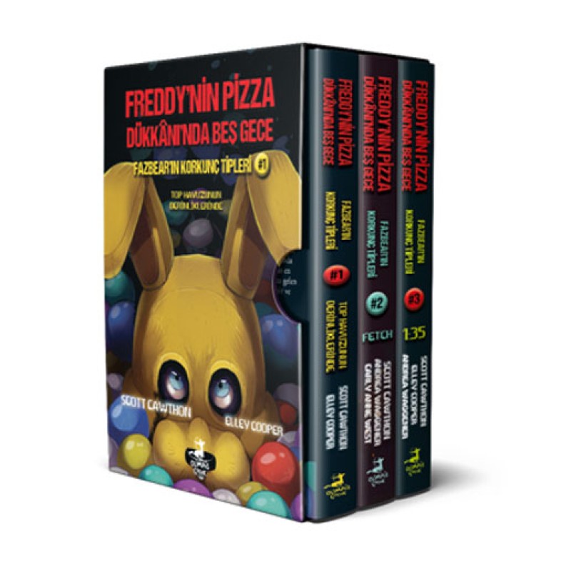 Fazbear'in Korkunç Tipleri Serisi - 3 Kitap Takım (Kutulu)