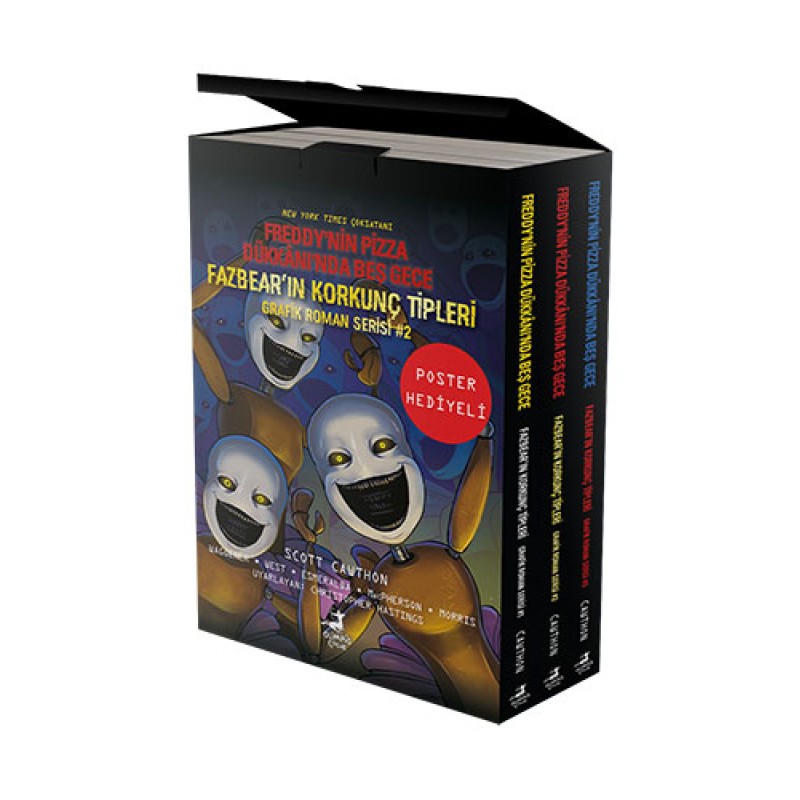 Fazbear'ın Korkunç Tipleri Çizgi Roman Set - 3 Kitap Takım Fazbear'ın Korkunç Tipleri Çizgi Roman Set - 3 Kitap Takım