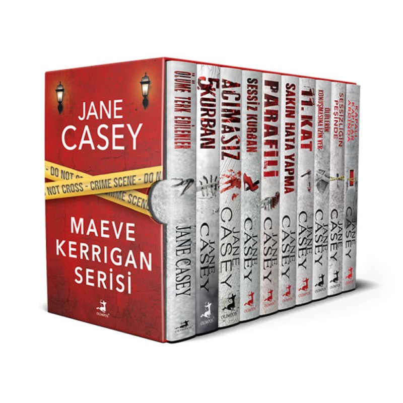 Jane Casey Maeve Kerrigan Serisi Tüm Kitaplar - Kutulu Set