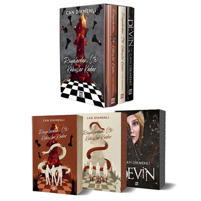 Can Dikmenli Set - 3 Kitap Takım (İmzalı - Kutulu) Can Dikmenli Set - 3 Kitap Takım (İmzalı - Kutulu)