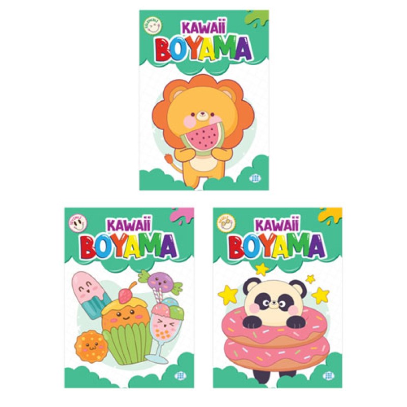 Kawaii Boyama Seti - 3 Kitap Takım Kawaii Boyama Seti - 3 Kitap Takım