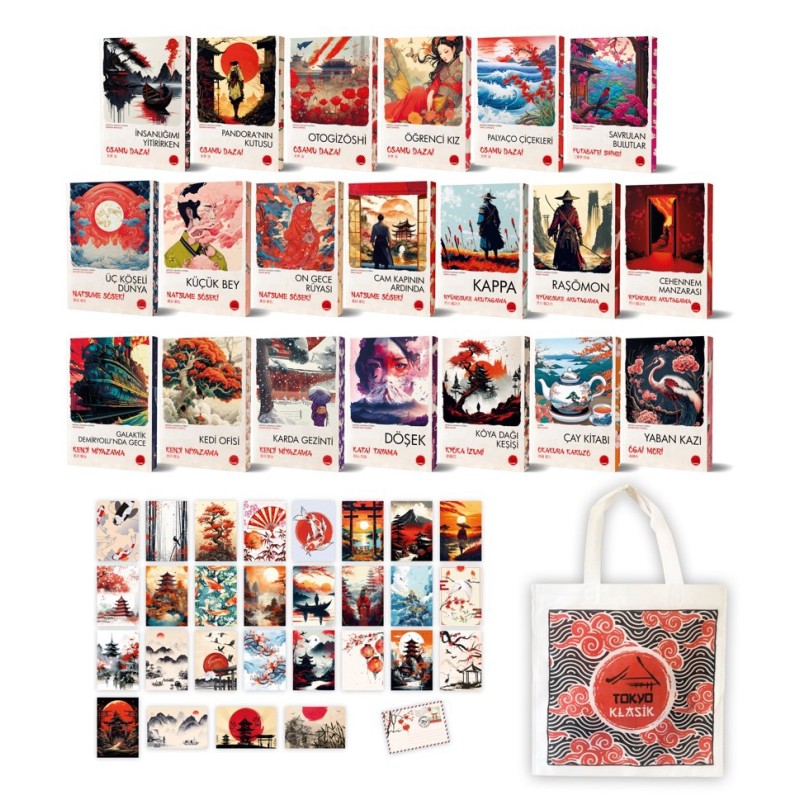 Japon Klasikleri Seti (20 Kitap Takım) Japon Klasikleri Seti (20 Kitap Takım)