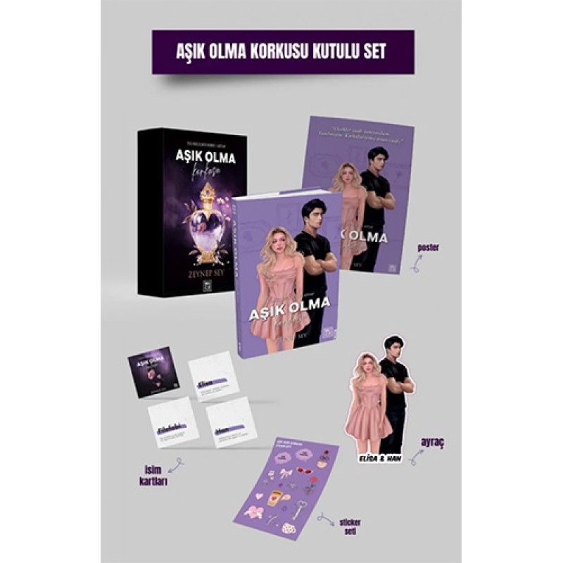 Aşık Olma Korkusu Kutulu Set Aşık Olma Korkusu Kutulu Set