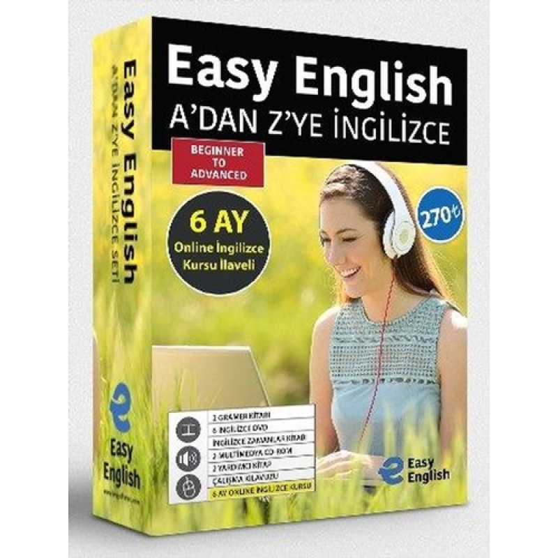 Easy English A’dan Z’ye İngilizce Eğitim Seti Easy English A’dan Z’ye İngilizce Eğitim Seti
