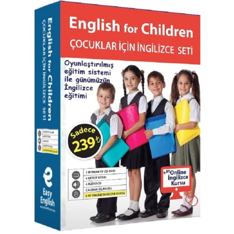 Çocuklar için İngilizce Seti Çocuklar için İngilizce Seti