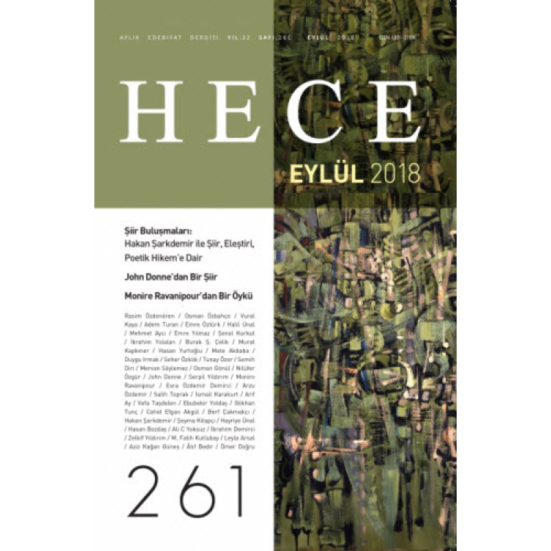 Hece Aylık Edebiyat Dergisi Sayı - 321 Hece Aylık Edebiyat Dergisi Sayı - 321