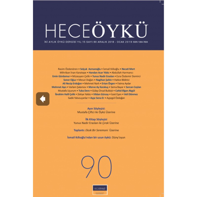 Hece Öykü - Sayı 118 Hece Öykü - Sayı 118