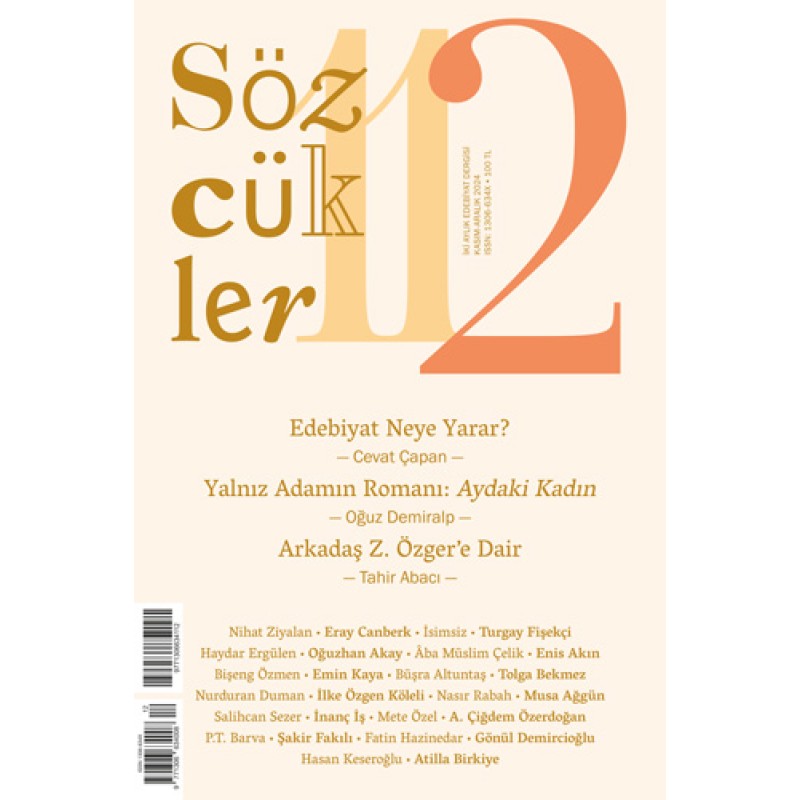 Sözcükler Dergisi 112. Sayı (Kasım-Aralık 2024)