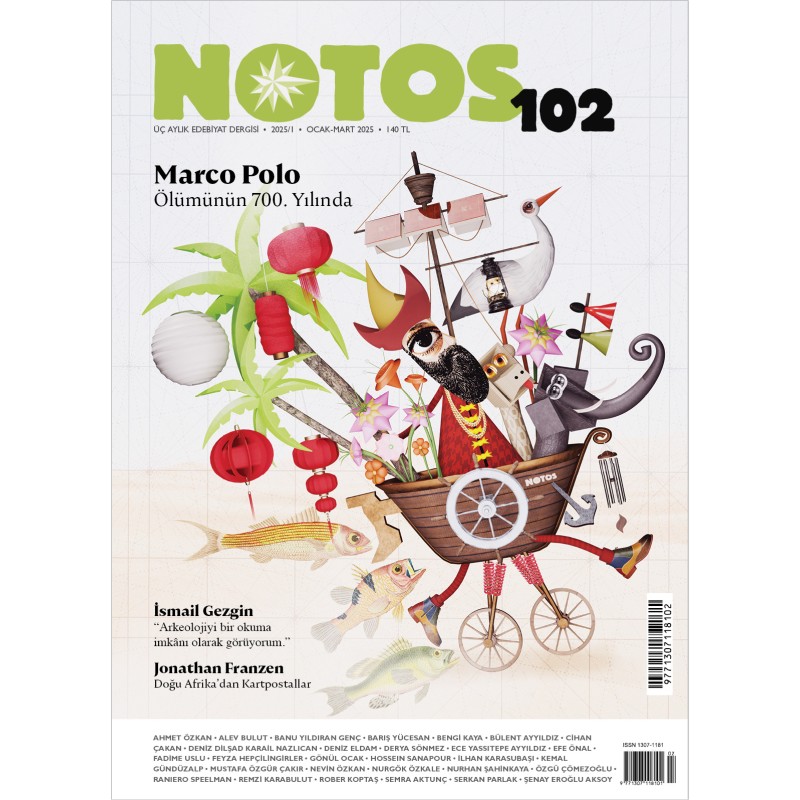 Notos Öykü Dergisi Sayı - 102 Notos Öykü Dergisi Sayı - 102