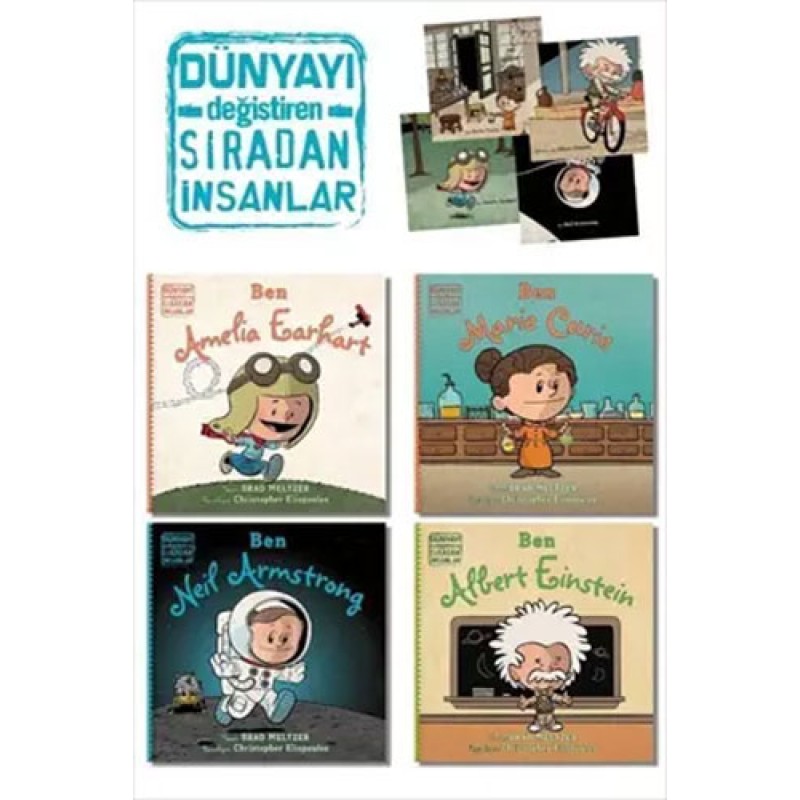 Dünyayı Değiştiren Sıradan İnsanlar Seti - 4 Kitap Takım