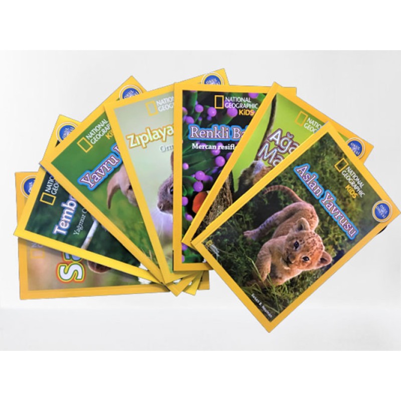 National Geographic Kids Okul Öncesi Seti - 7 Kitap Takım National Geographic Kids Okul Öncesi Seti - 7 Kitap Takım