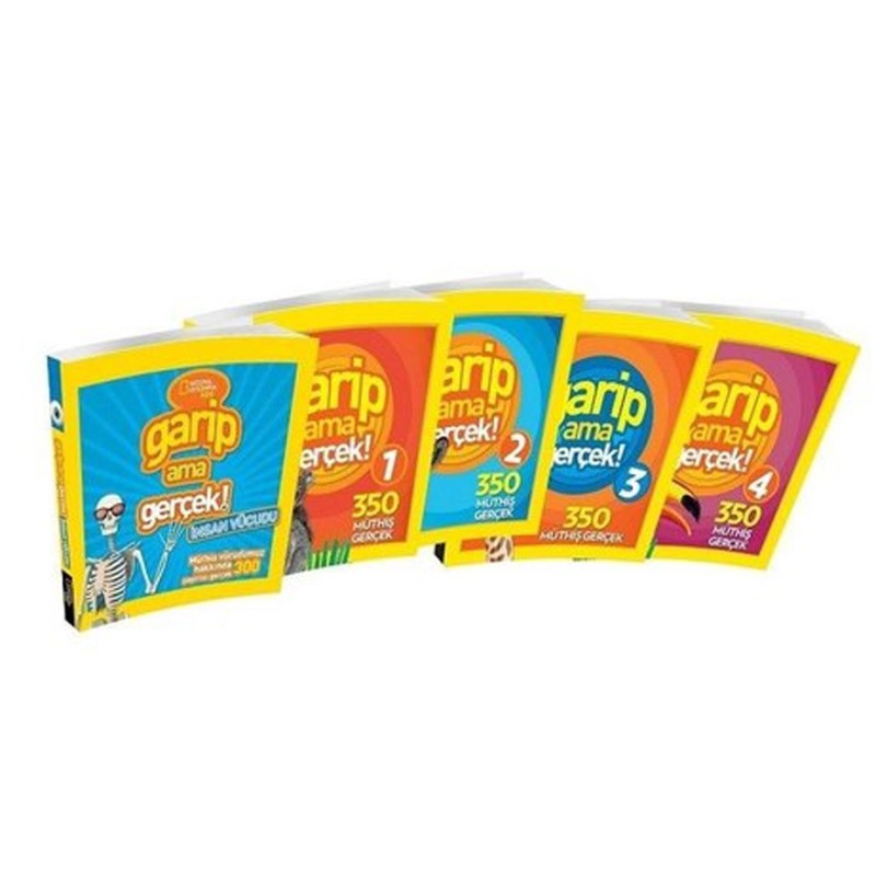 National Geographic Kids - Garip Ama Gerçek Seti - 5 Kitap Takım National Geographic Kids - Garip Ama Gerçek Seti - 5 Kitap Takım