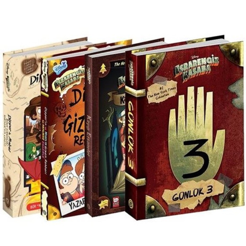 Disney Esrarengiz Kasaba Mega Seti - 4 Kitap Takım Disney Esrarengiz Kasaba Mega Seti - 4 Kitap Takım