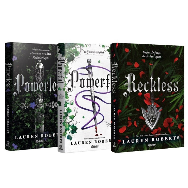 Powerless - Powerfull - Reckless 3 Kitap Set (Ciltli) Powerless - Powerfull - Reckless 3 Kitap Set (Ciltli)