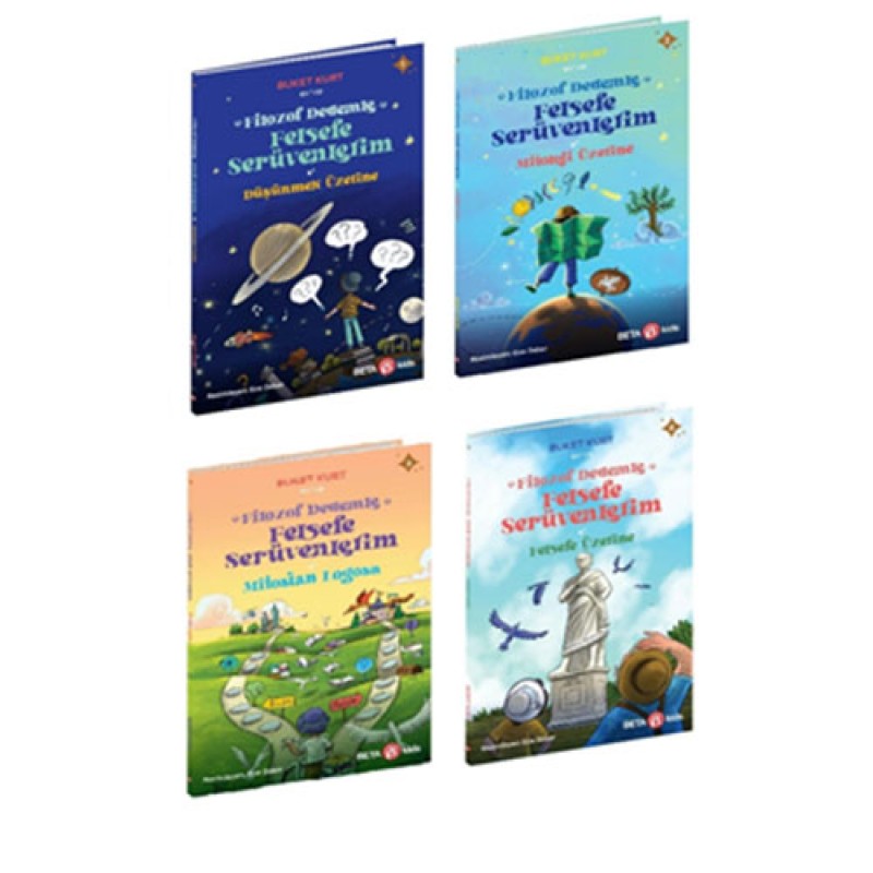 Filozof Dedemle Felsefe Serüvenleri Seti (4 Kitap) Filozof Dedemle Felsefe Serüvenleri Seti (4 Kitap)