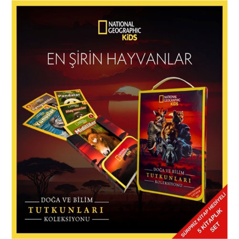 National Geographic Kids - En Şirin Hayvanlar Koleksiyonu National Geographic Kids - En Şirin Hayvanlar Koleksiyonu
