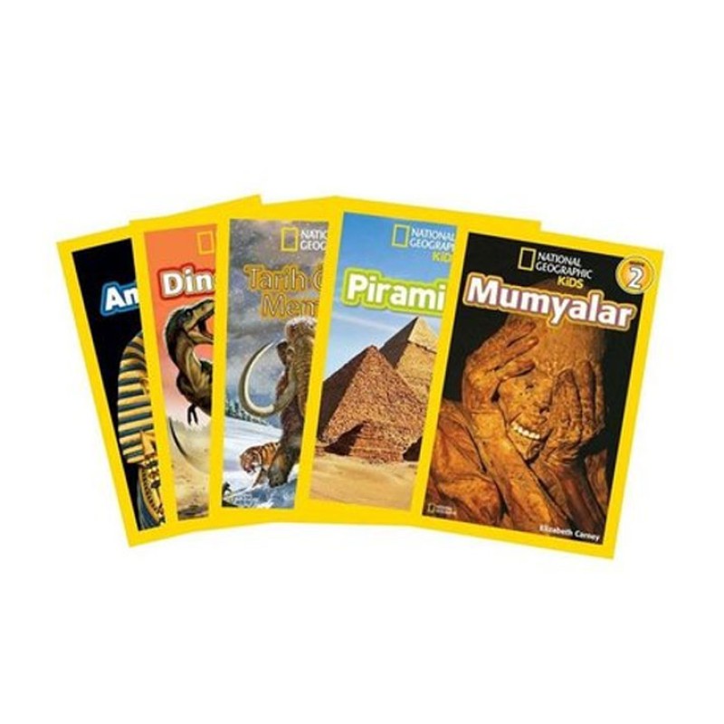 National Geographic Kids Tarih Öncesi Mitoloji Seti - 5 Kitap Takım National Geographic Kids Tarih Öncesi Mitoloji Seti - 5 Kitap Takım