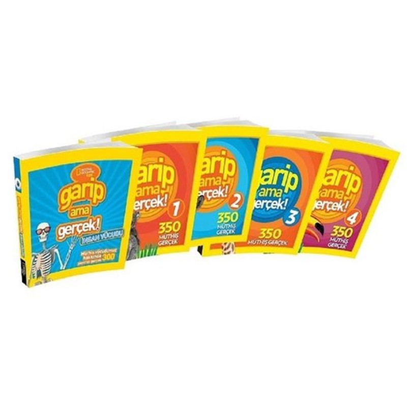 National Geographic Kids - Garip Ama Gerçek Seti - 5 Kitap Takım National Geographic Kids - Garip Ama Gerçek Seti - 5 Kitap Takım