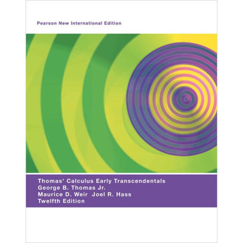 Thomas' Calculus Early Transcendentals: Pearson New International Edition