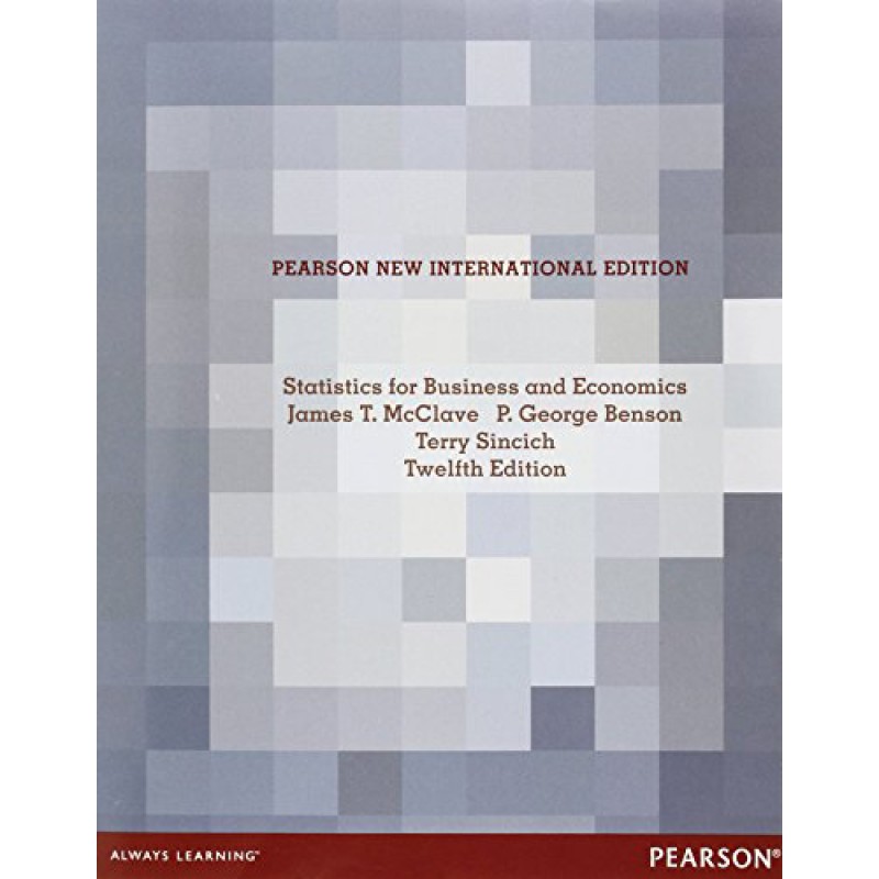 Statistics for Business and Economics Statistics for Business and Economics