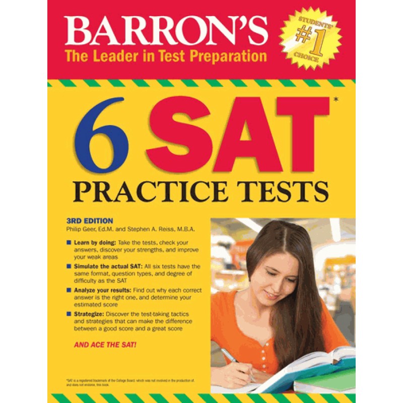 6 SAT Practice Tests 6 SAT Practice Tests