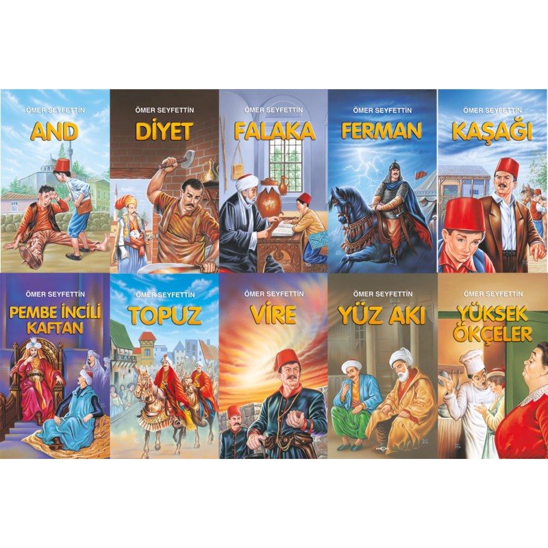 Ömer Seyfettin 10 Kitap Takım Ömer Seyfettin 10 Kitap Takım