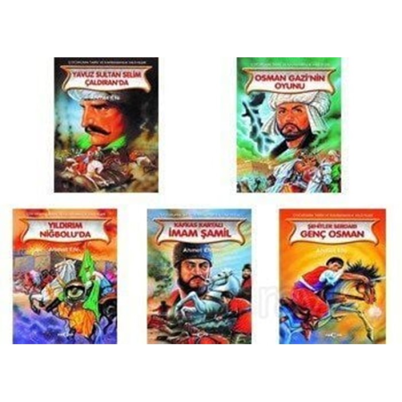 Çocuklara Tarih ve Kahramanlık Hikayeleri - 5 Kitap