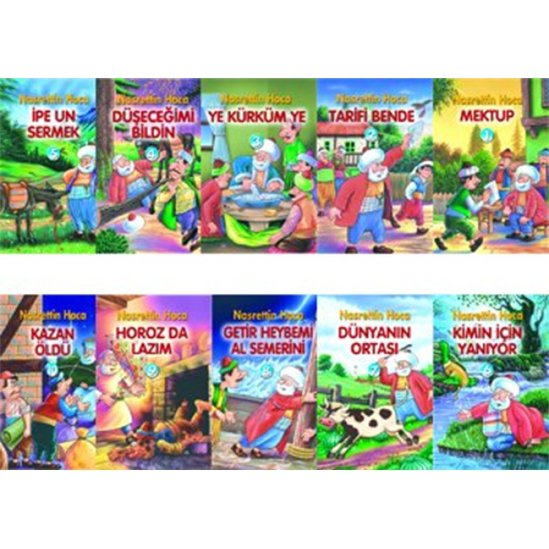 Nasrettin Hoca Dizisi (10 Kitap Takım) Nasrettin Hoca Dizisi (10 Kitap Takım)