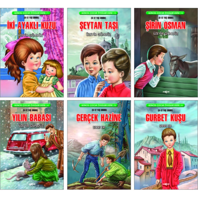 Güncel Çocuk Öyküleri Dizisi - 6 Kitap Takım Güncel Çocuk Öyküleri Dizisi - 6 Kitap Takım