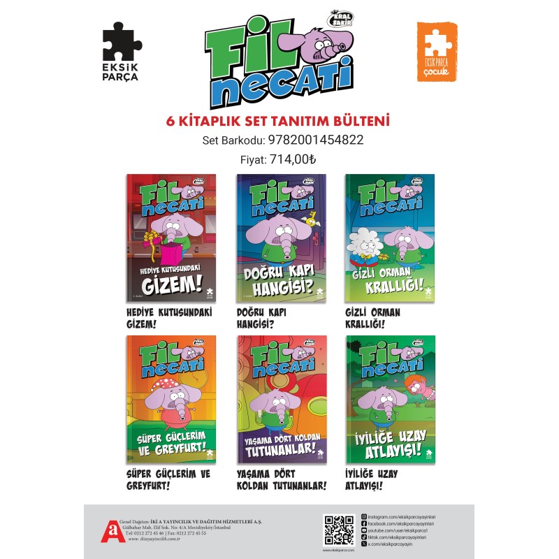 Fil Necati (6 Kitap Set)