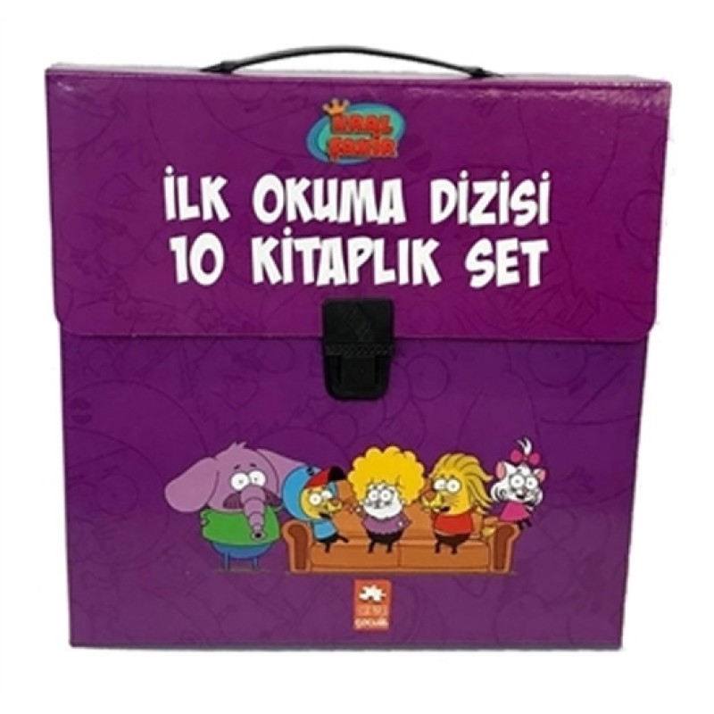 Kral Şakir İlk Okuma Kitapları Çantalı Set Kral Şakir İlk Okuma Kitapları Çantalı Set