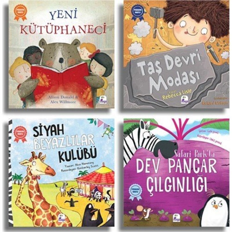 Pedagog Onaylı Uyku Vakti Hikayeleri Seti 2 - 4 Kitap Takım
