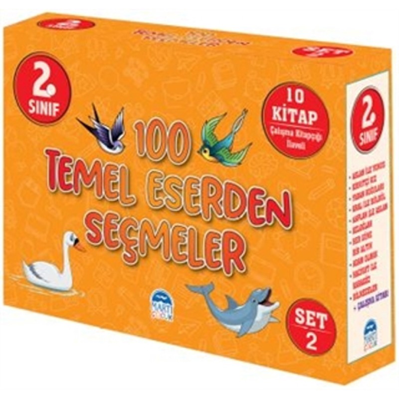 2. Sınıf MEB Tavsiyeli 100 Temel Eserden Seçmeler Set 2 - 10 Kitap Takım 2. Sınıf MEB Tavsiyeli 100 Temel Eserden Seçmeler Set 2 - 10 Kitap Takım