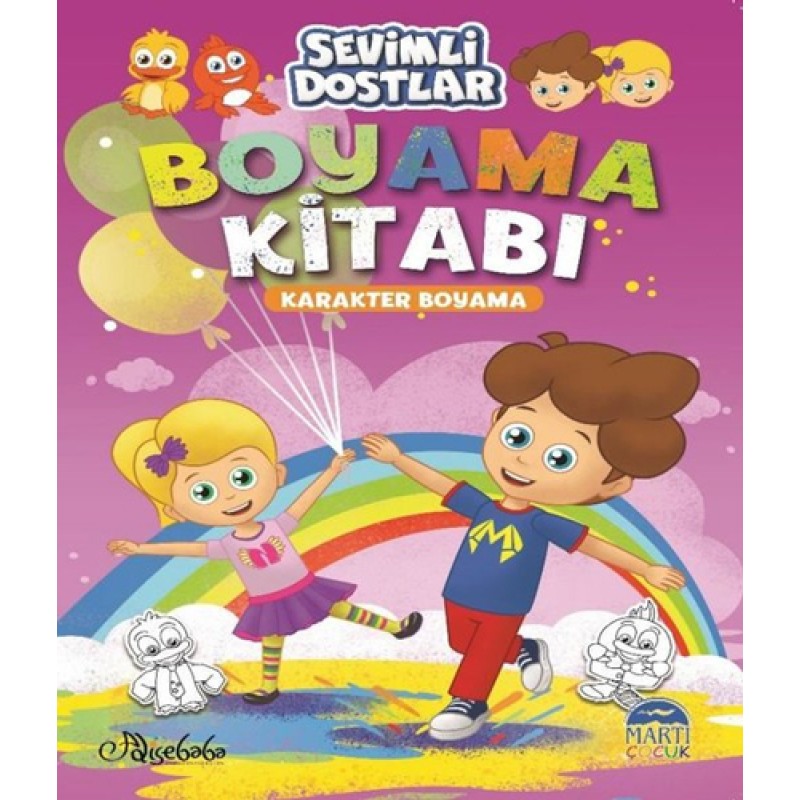 Sevimli Dostlar Boyama Kitabı - Karakter Boyama Sevimli Dostlar Boyama Kitabı - Karakter Boyama