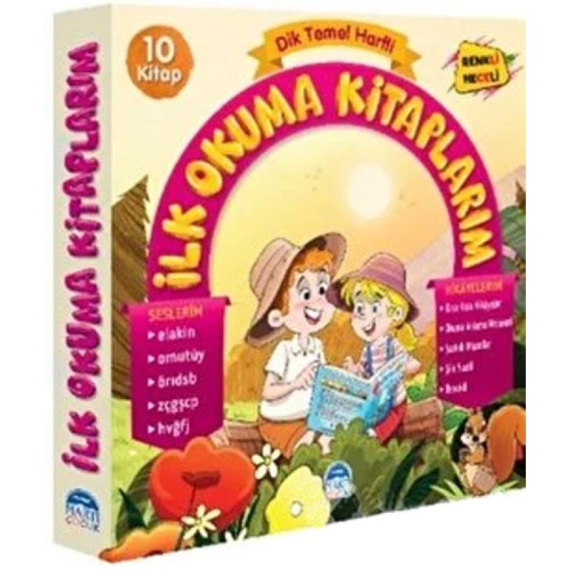 Dik Temel Harfli İlk Okuma Kitabım Elakin - 10 Kitap Takım Dik Temel Harfli İlk Okuma Kitabım Elakin - 10 Kitap Takım