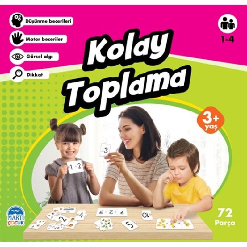 Eğitici Yapboz - Kolay Toplama 3+ Yaş Eğitici Yapboz - Kolay Toplama 3+ Yaş