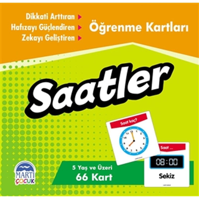 Öğrenme Kartları - Saatler Öğrenme Kartları - Saatler