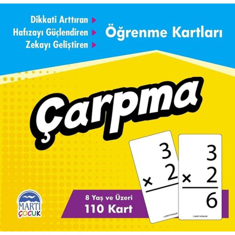 Öğrenme Kartları - Çarpma Öğrenme Kartları - Çarpma